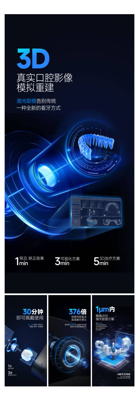 源文件下载【享设计】搜索编号：18830026238616102【口腔科技海报】