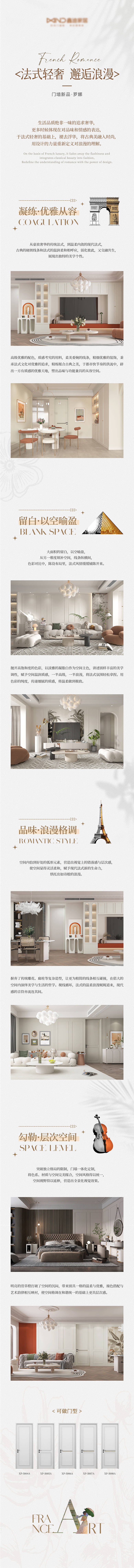 源文件下载【门墙新品罗娜微信宣传长图海报】编号：72520026342247596