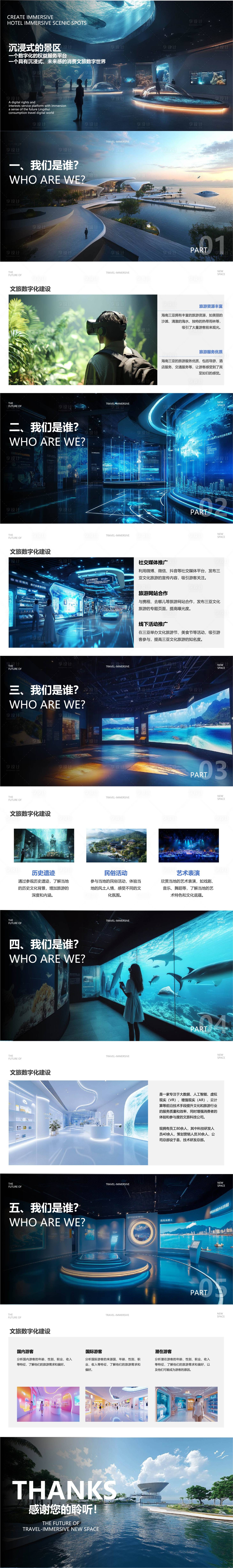 源文件下載【享設(shè)計(jì)】搜索編號(hào)：57800026287022516【元宇宙文旅項(xiàng)目科技展館企業(yè)介紹ppt】