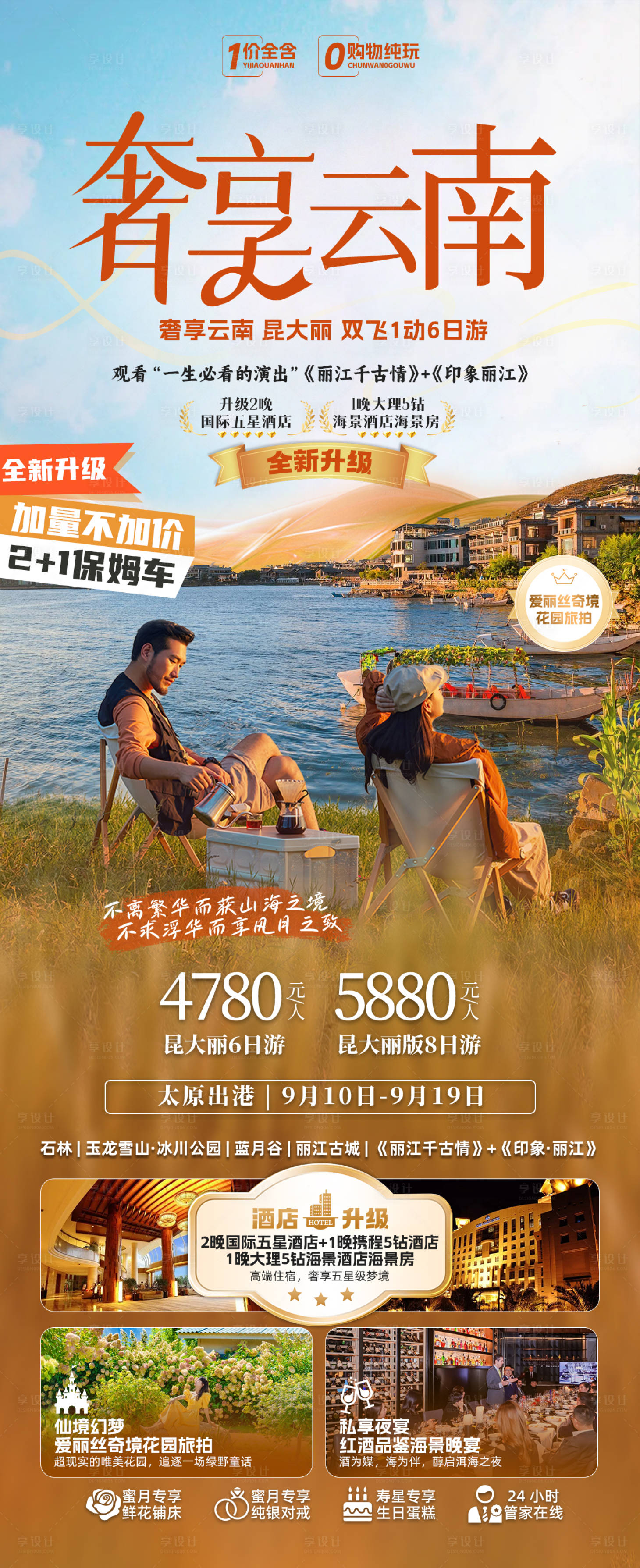 源文件下载【享设计】搜索编号：77890026174248332【云南旅游海报】
