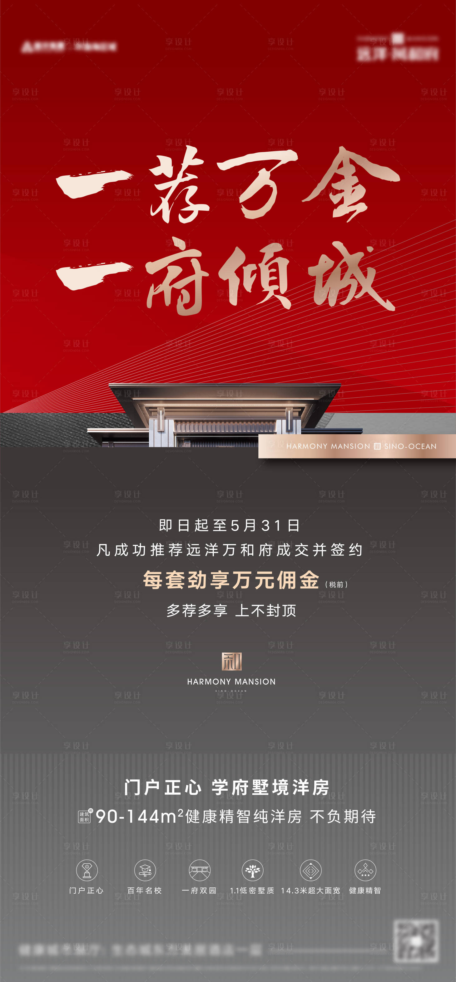源文件下载【房地产分销政策海报】编号：91570026296797613