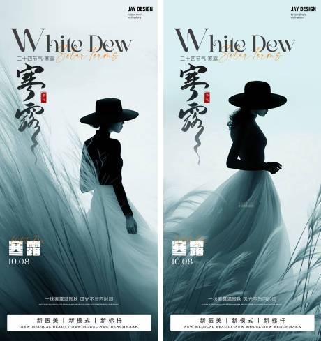 源文件下載【醫美寒露節氣海報】編號：39620026147288983
