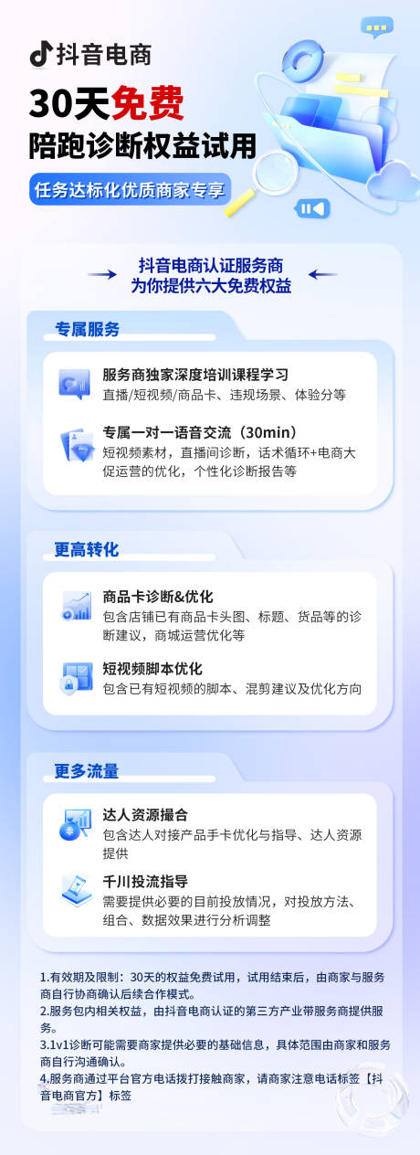 源文件下载【抖音电商权益宣传长图】编号：29940026529294894