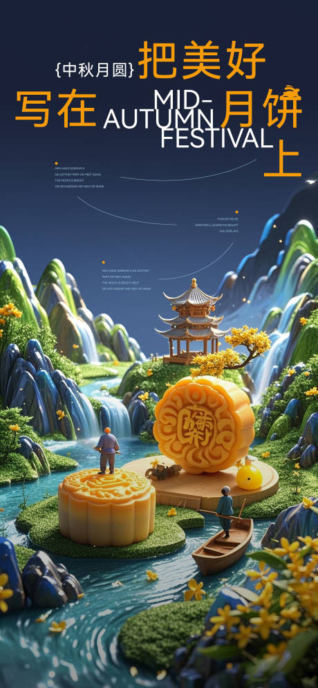 源文件下载【中秋海报】编号：93690026092053439