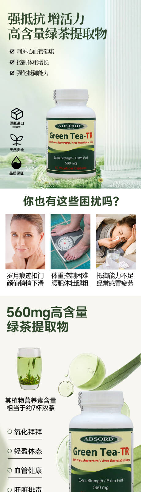 源文件下载【医疗产品绿茶籽胶囊详情页】编号：70650026051531816