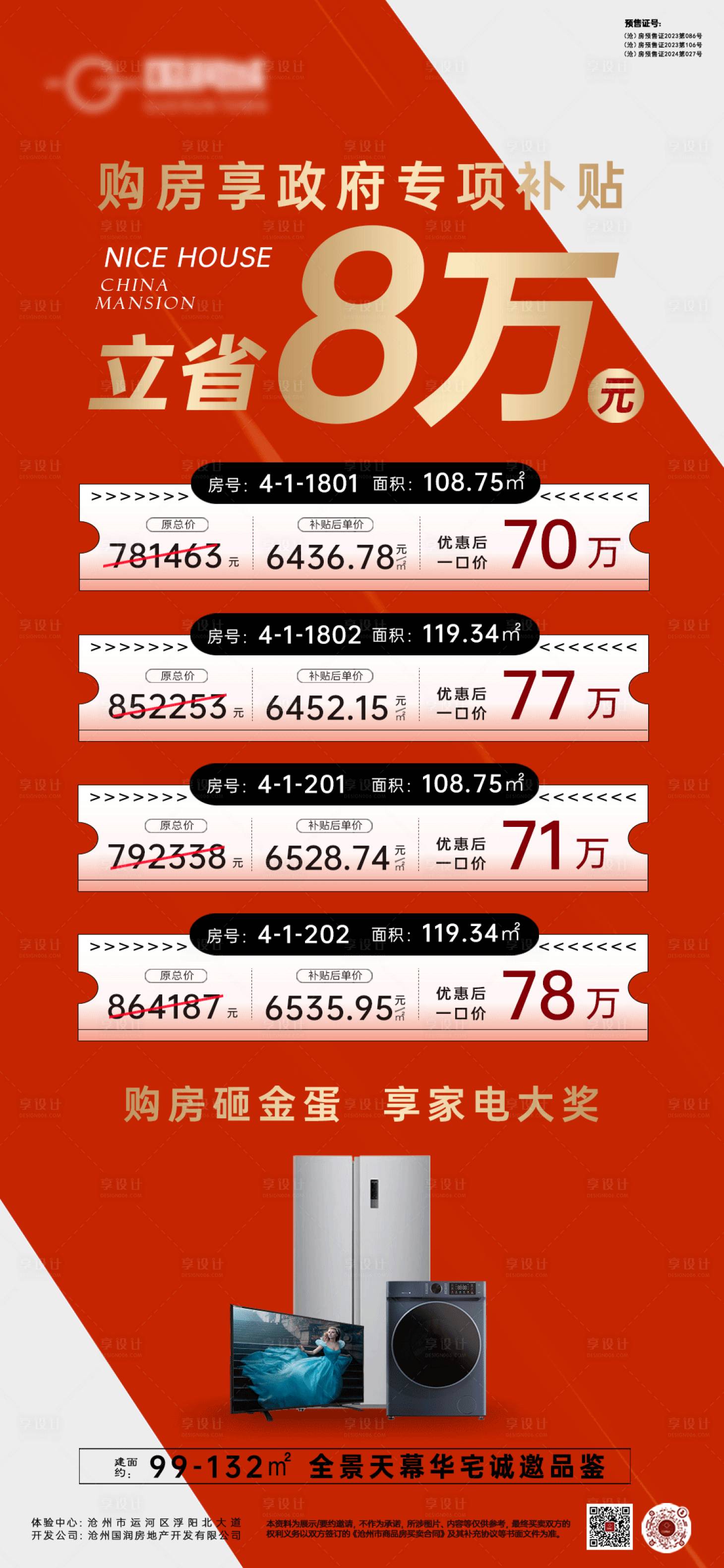 源文件下載【地產(chǎn)特價(jià)房海報(bào)】編號(hào)：77810026325958106