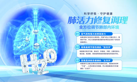 源文件下载【享设计】搜索编号：62200026418042417【肺活力修复调理 物料】
