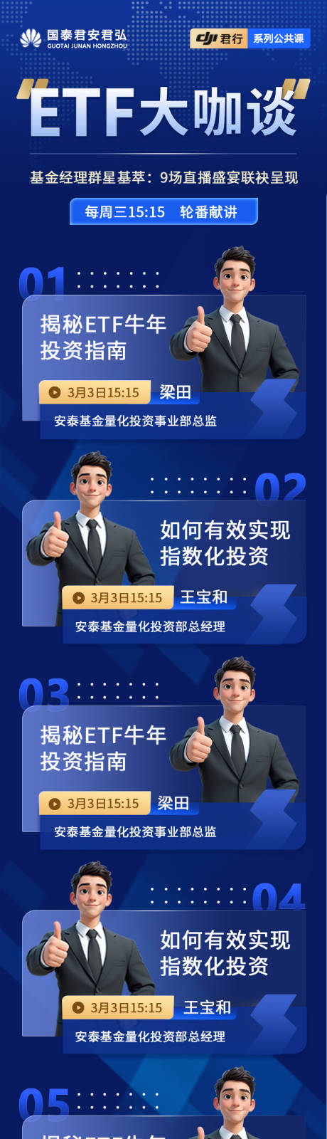 源文件下载【高级蓝色商务大咖论坛H5长图】编号：96690026239663862