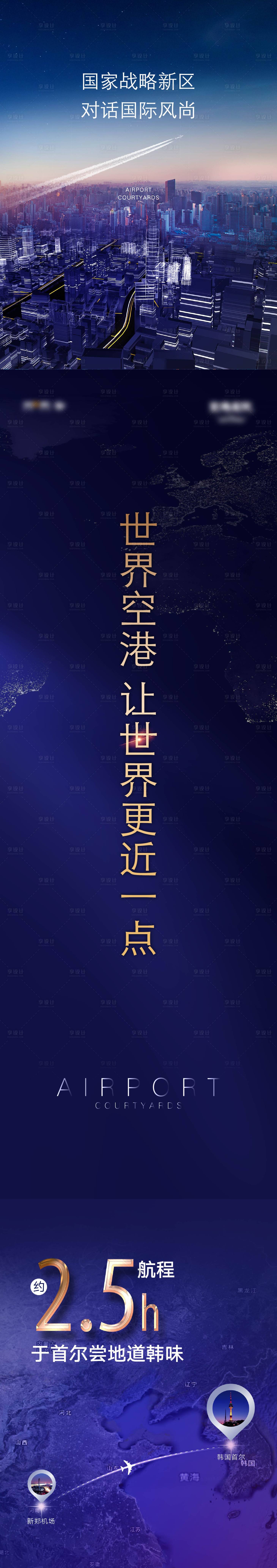 源文件下载【享设计】搜索编号：83720026334679090【房地产区域长图海报】