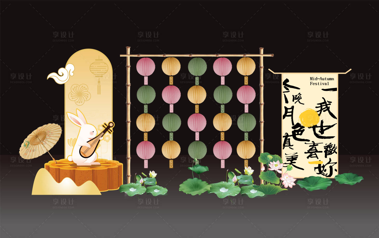 源文件下載【享設(shè)計】搜索編號：82030026060499599【中式七夕美陳】