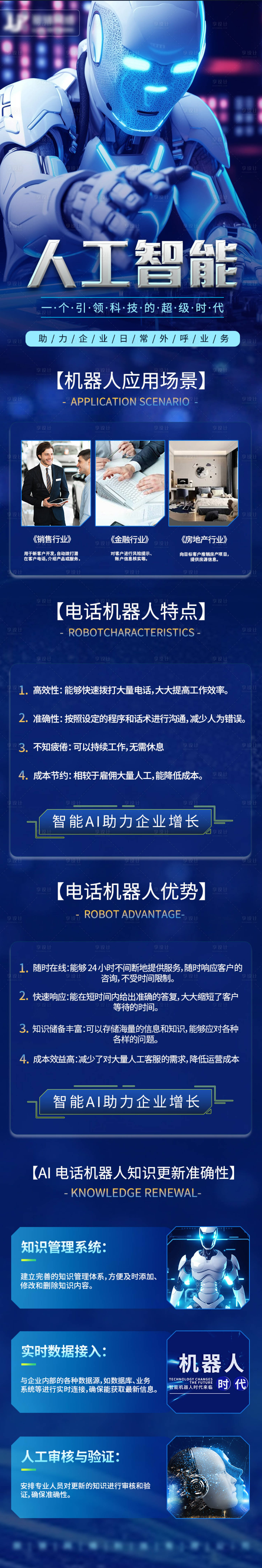 源文件下载【人工智能机器人客服长图】编号：92870026911227269