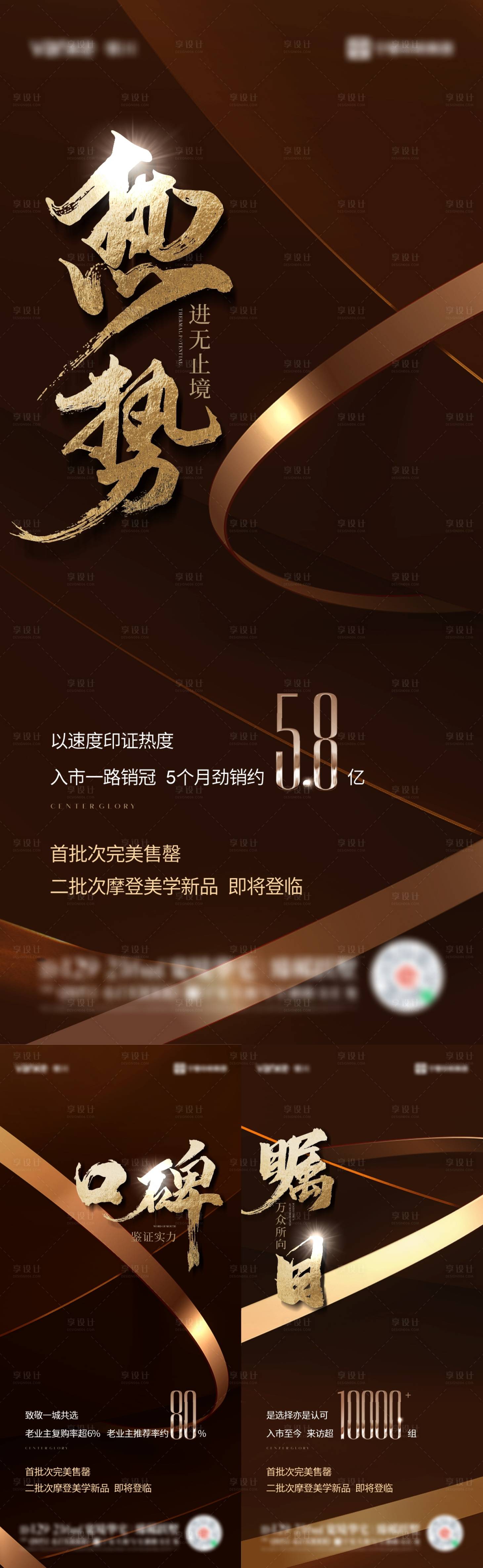 源文件下載【享設計】搜索編號：70700027031223034【豪宅地產熱銷價值海報】