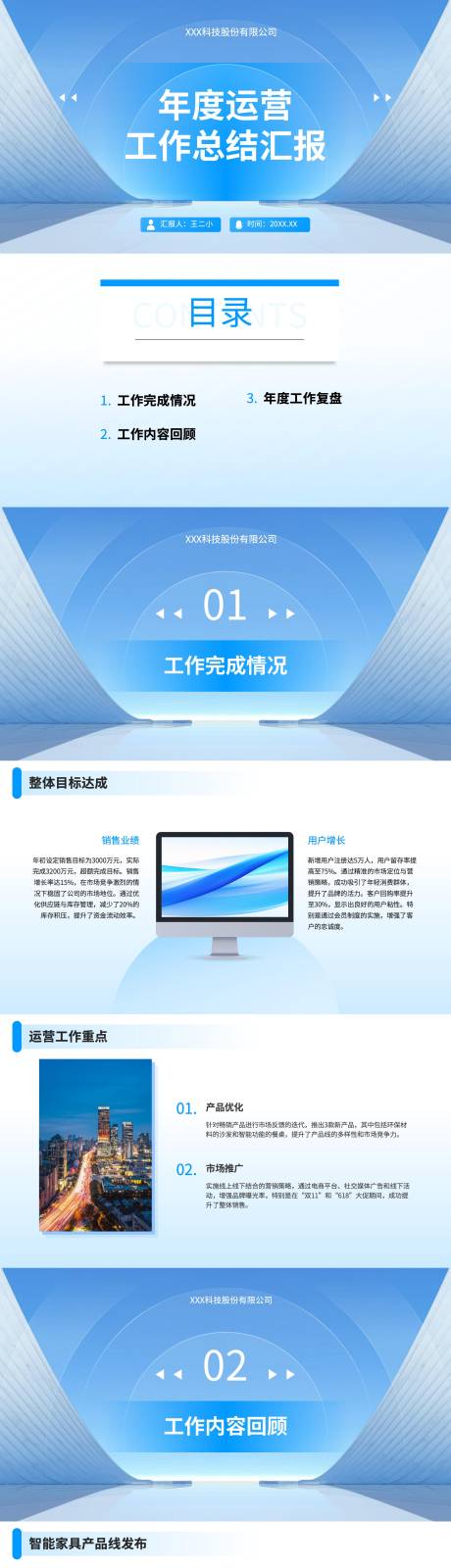 源文件下载【享设计】搜索编号：19450027044402397【年度运营工作总结汇报PPT模版】
