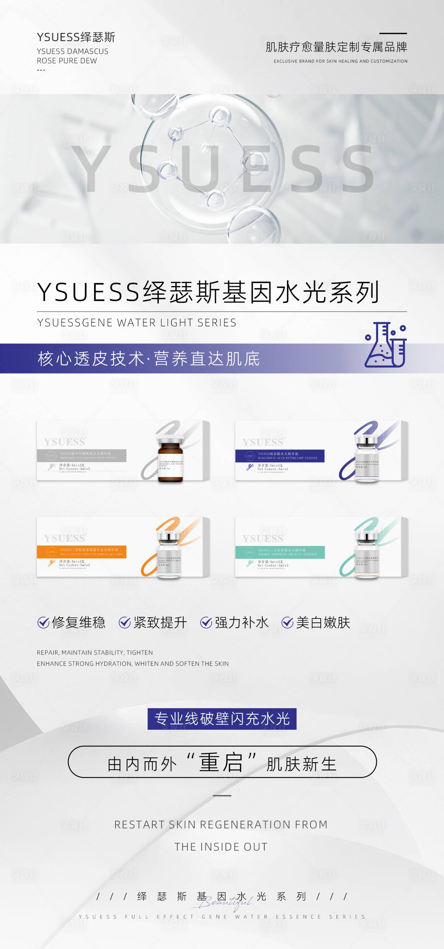 源文件下载【享设计】搜索编号：68640026586791425【医美高端产品宣传海报】