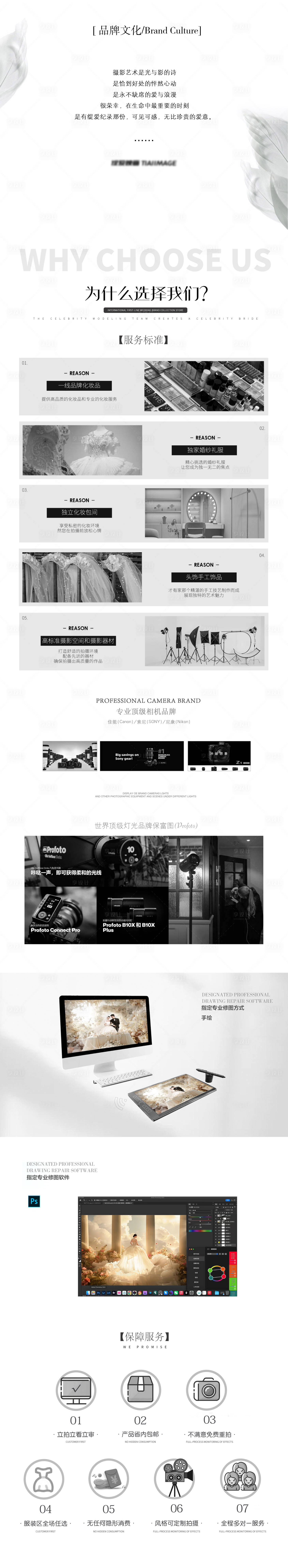 源文件下载【婚纱品牌介绍海报长图】编号：56400026819282658