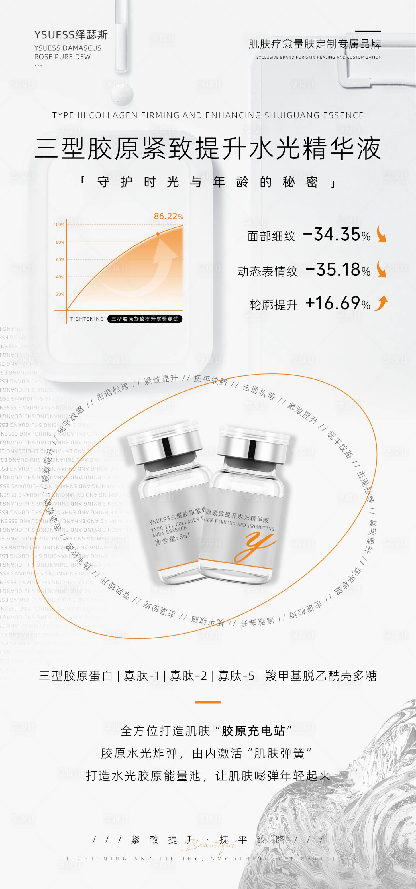 源文件下载【享设计】搜索编号：98010026586811573【医美高端产品宣传海报】