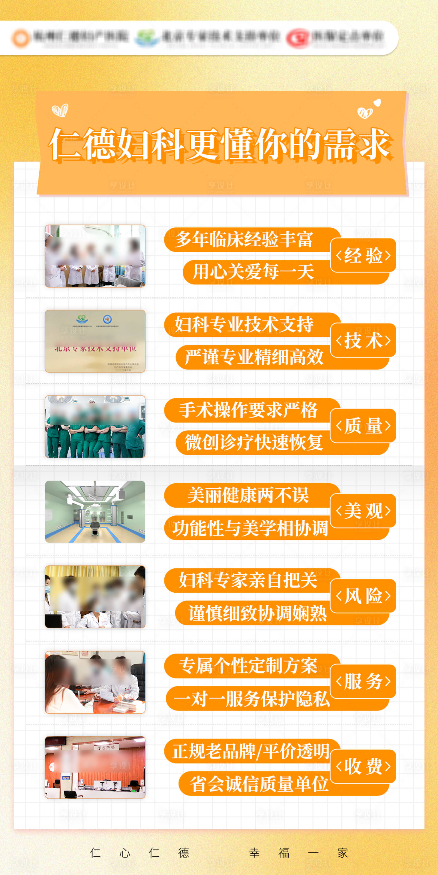 源文件下載【享設計】搜索編號：56950026584236120【醫療婦科經驗海報】