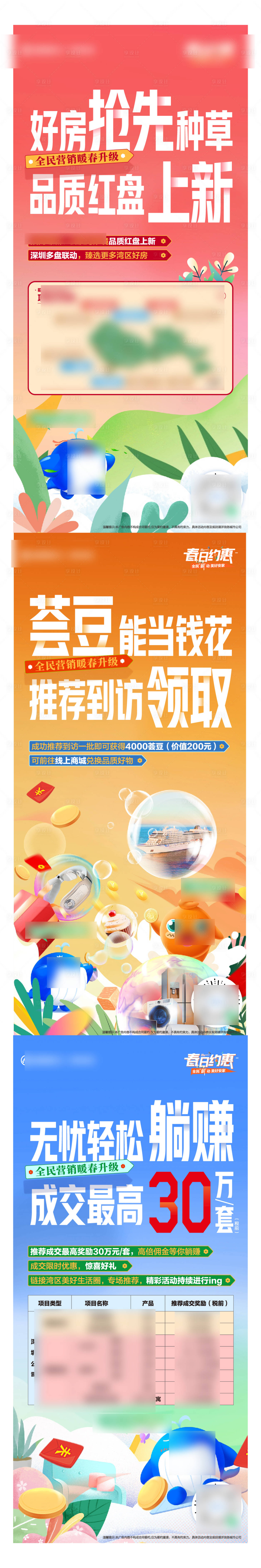 源文件下載【享設計】搜索編號：94400027012538285【地產項目福利價值點系列海報】