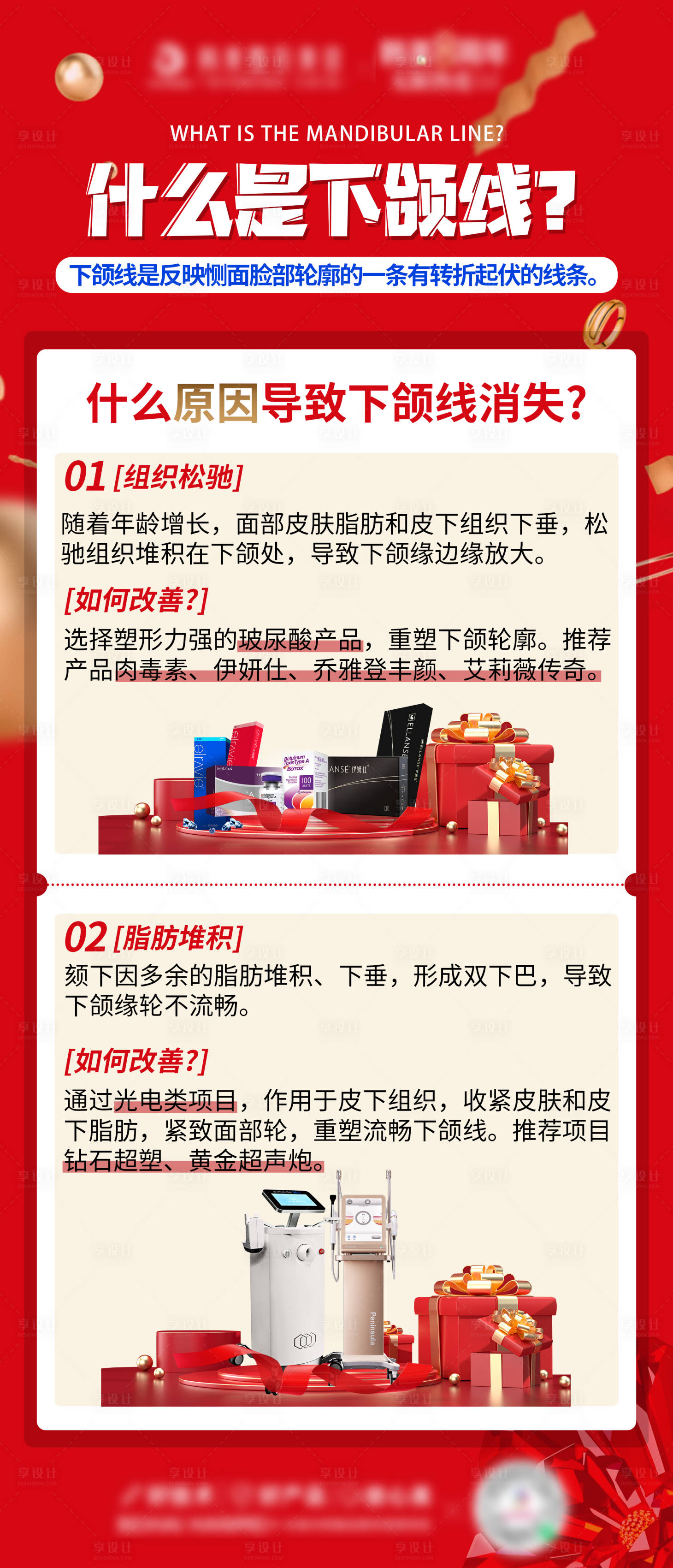 源文件下载【享设计】搜索编号：23630026588304470【下颌缘科普】