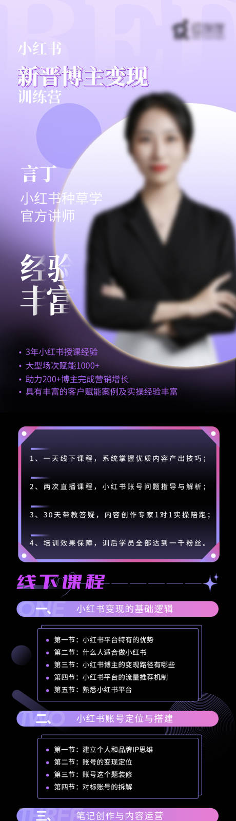 源文件下载【科技质感推广课程讲师人物长图海报】编号：85170026978644323