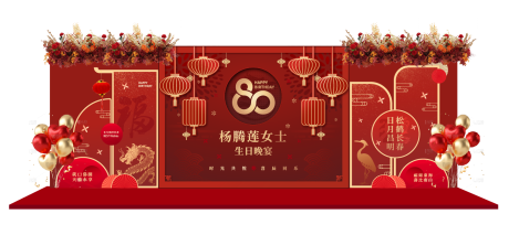 源文件下载【生日背景板美陈主画面】编号：20840026778853715