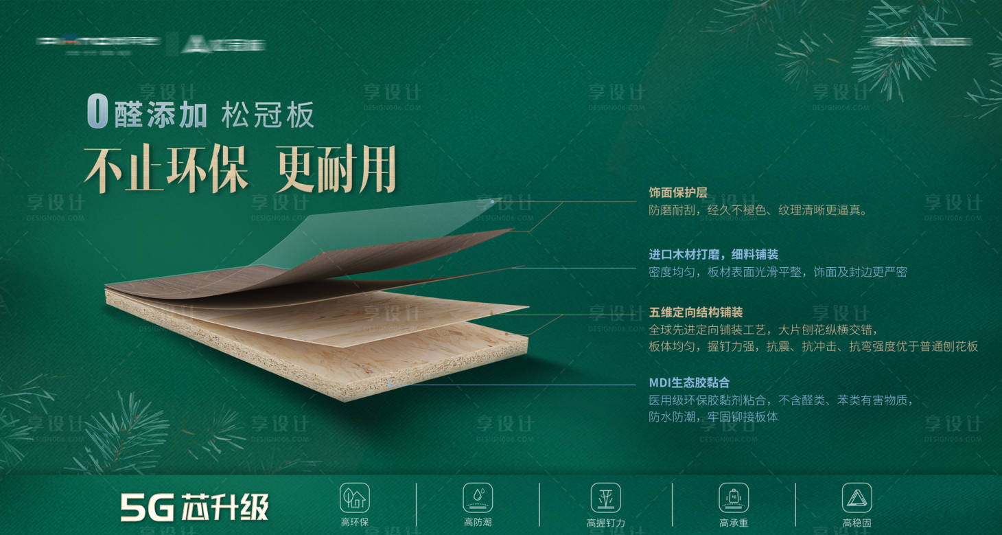 源文件下载【享设计】搜索编号：22450026925419020【板材海报】