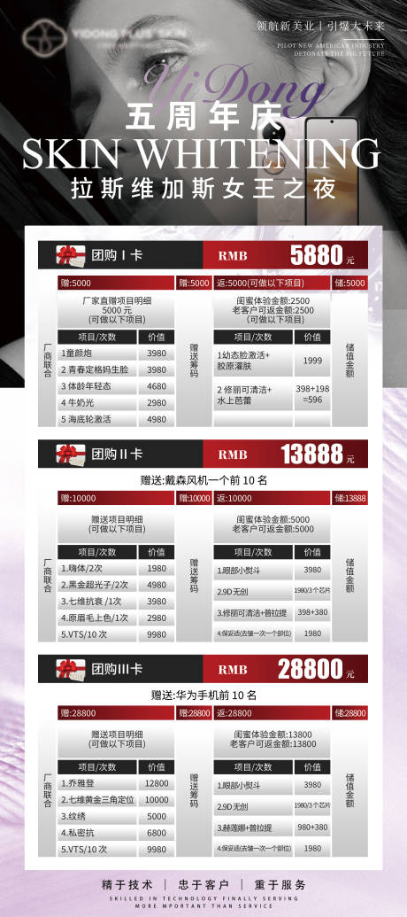 源文件下载【美业五周年庆活动展板易拉宝】编号：75170026788245178