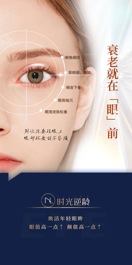 源文件下載【眼睛衰老海報】編號：96780026671835171