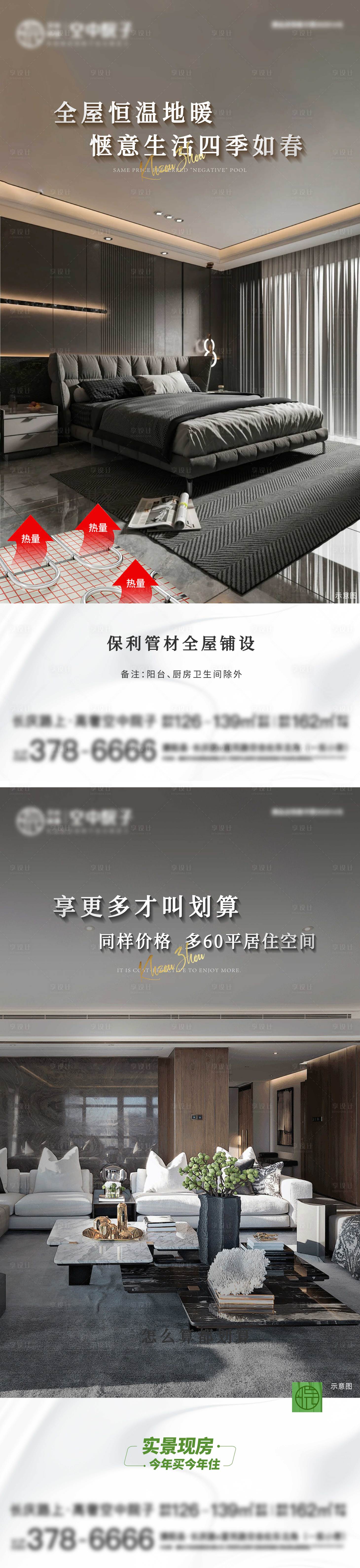 源文件下載【享設(shè)計】搜索編號：95020026938081000【地產(chǎn)戶型價值點系列海報】