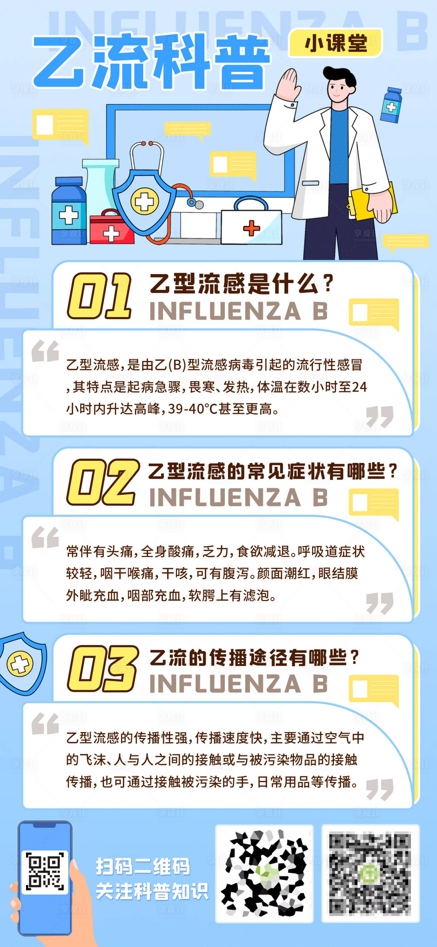 源文件下载【乙流健康科普知识海报】编号：90020026876593354