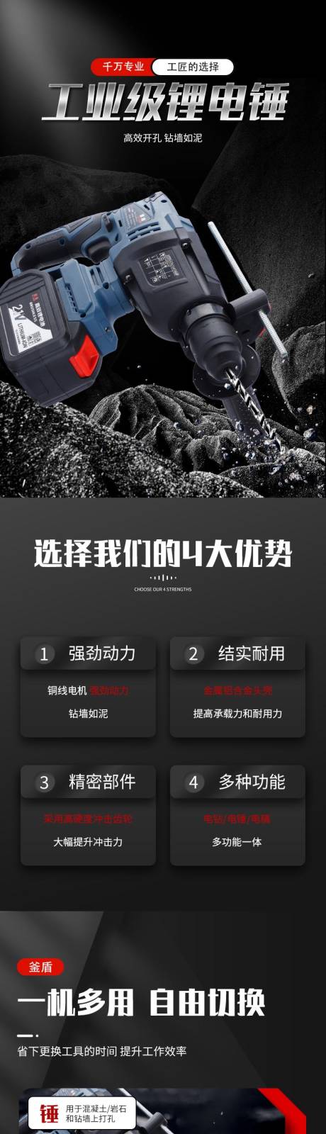 锂电锤详情