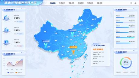 源文件下载【数据可视化大屏界面设计】编号：36840027056303574