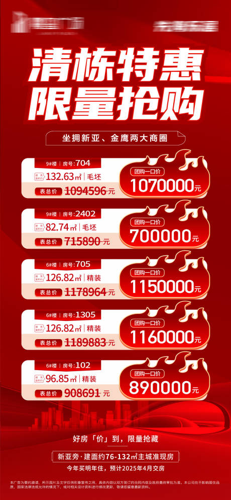 源文件下载【享设计】搜索编号：31290026943422953【地产特价房海报】