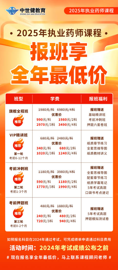 源文件下载【25年执业药师课程报班福利海报】编号：60080026891045321