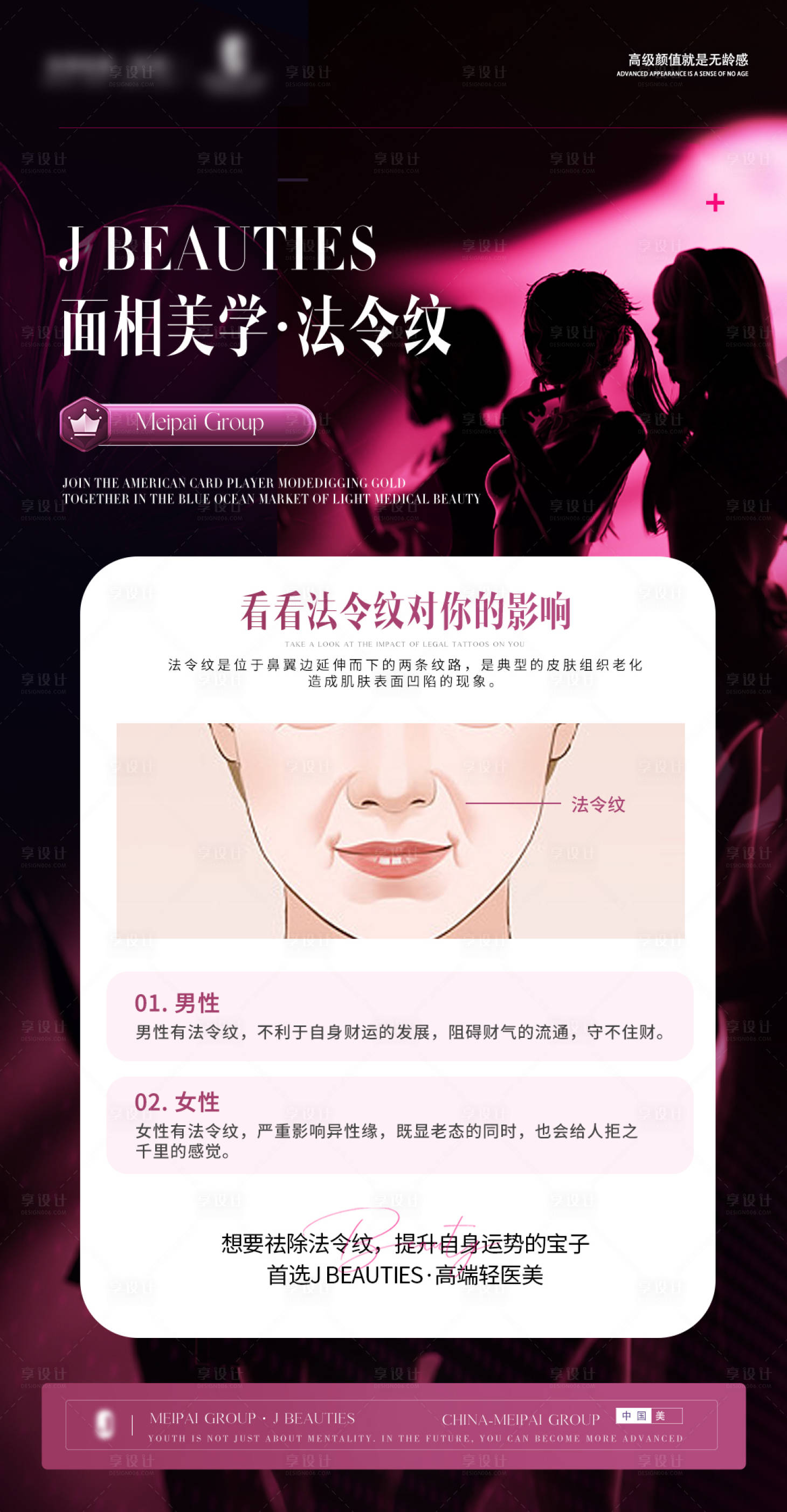 源文件下載【享設(shè)計】搜索編號：38340026684495060【美業(yè)產(chǎn)品科普海報法令紋】