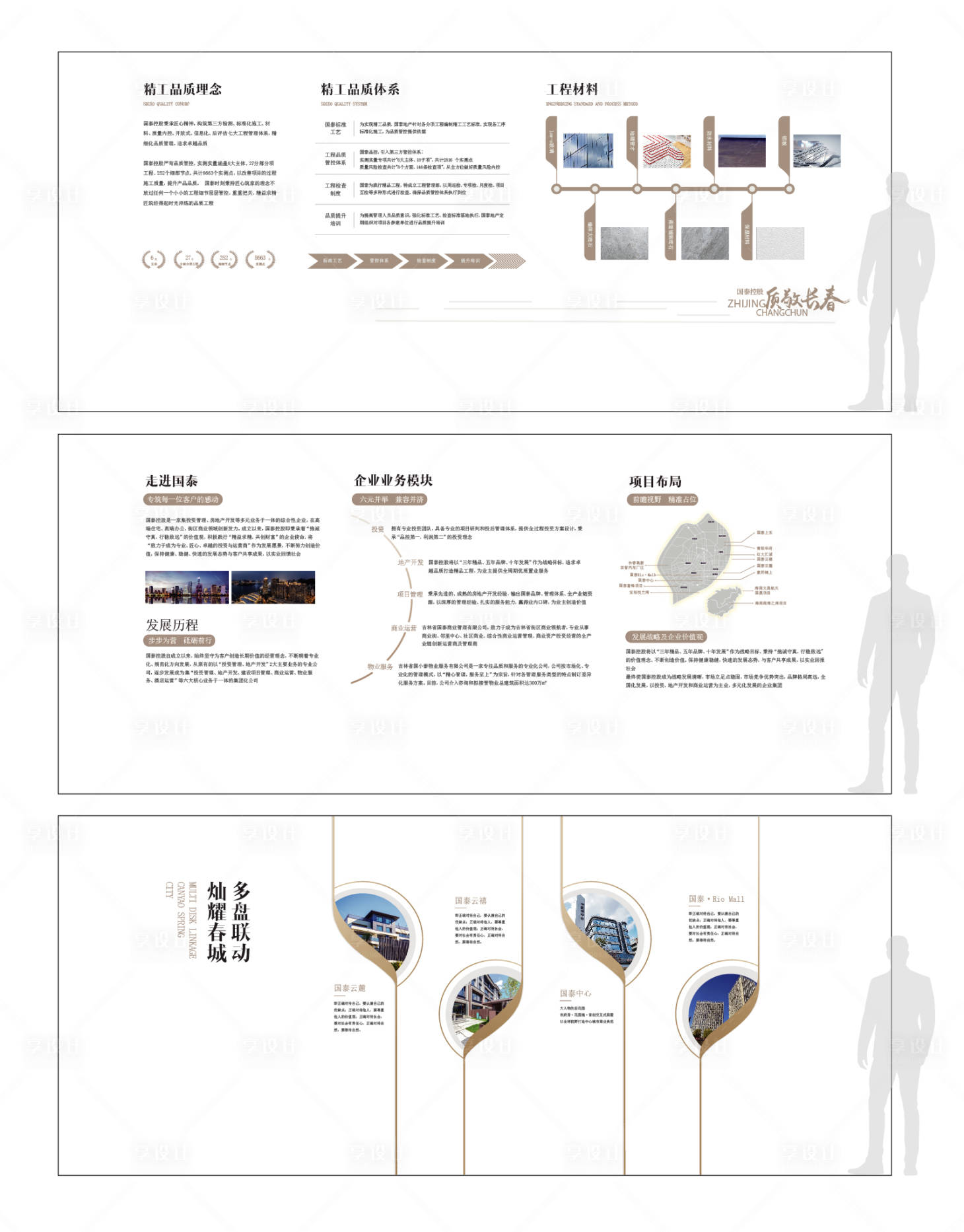 源文件下载【简约时尚房地产企业品牌墙文化走廊】编号：29840026623852510