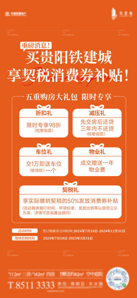 源文件下载【地产消费券补贴海报】编号：40880026664295462