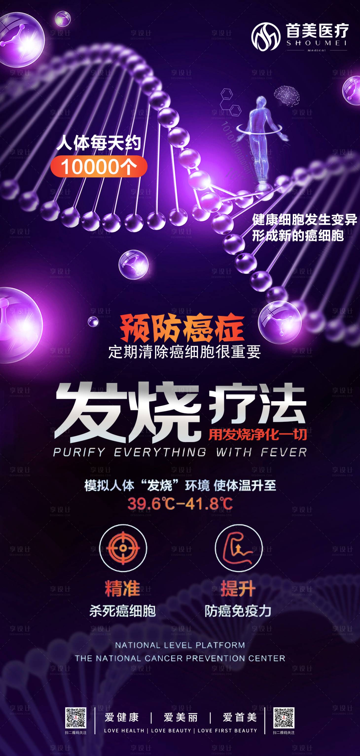 源文件下載【享設計】搜索編號：59860026772343282【大健康發燒療法海報】