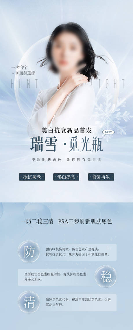 源文件下载【享设计】搜索编号：63530026692639578【医美美肌海报】