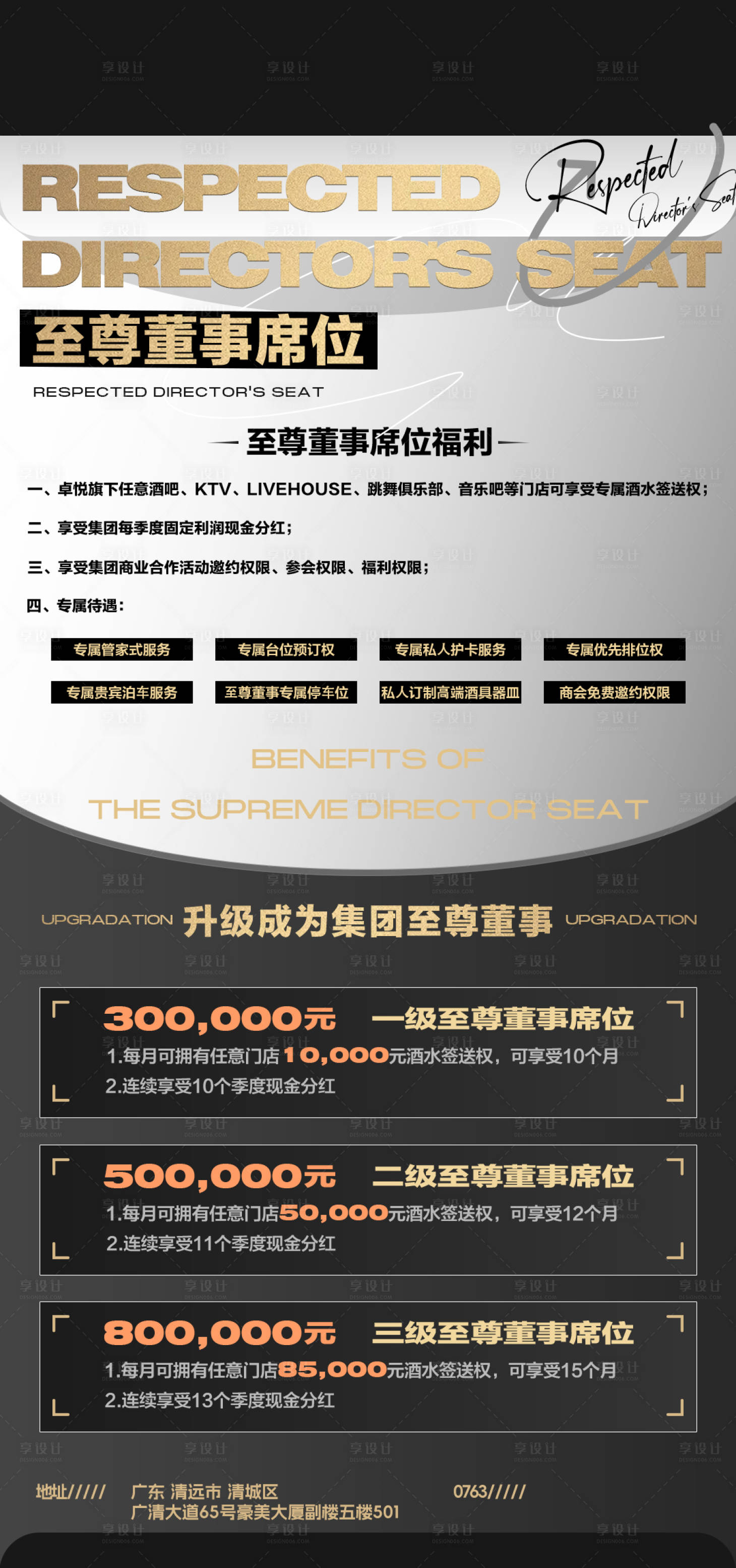 源文件下載【享設計】搜索編號：83580026938101672【酒吧董事充值海報】