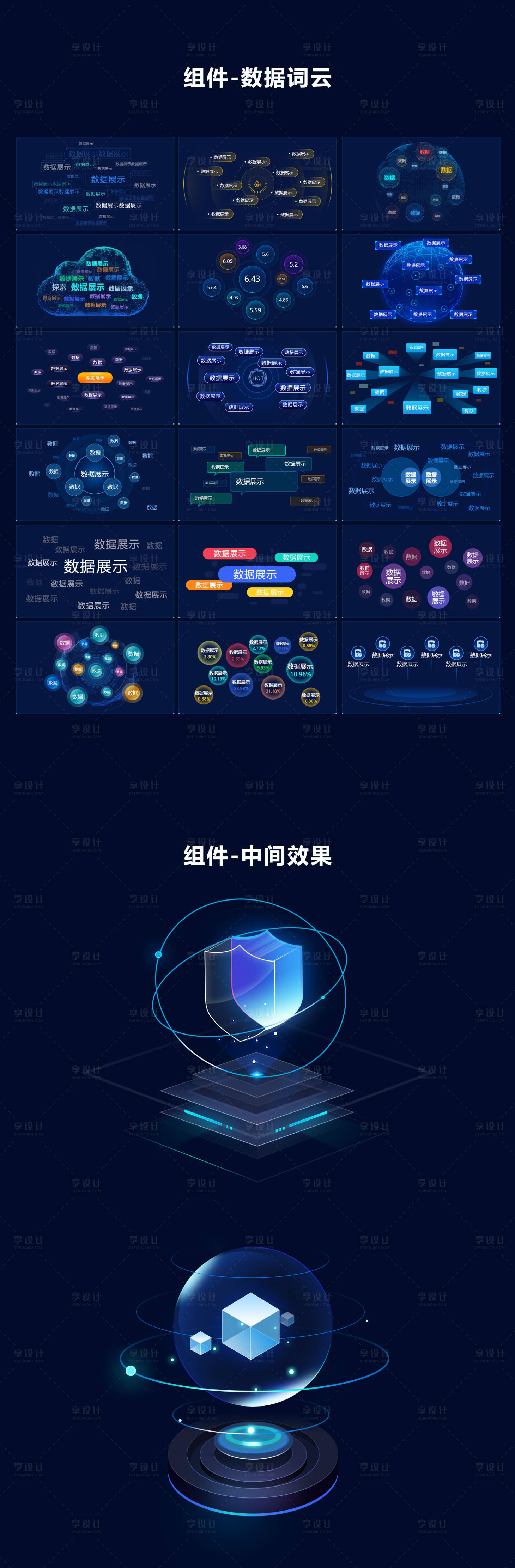 源文件下载【享设计】搜索编号：53470027025343923【可视化大屏组件设计】