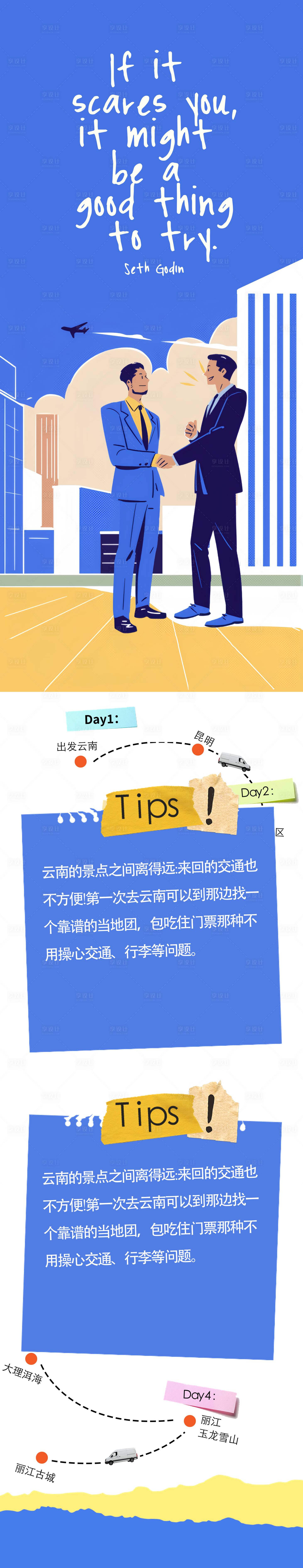 源文件下載【旅行插畫長圖】編號：51560026556669601