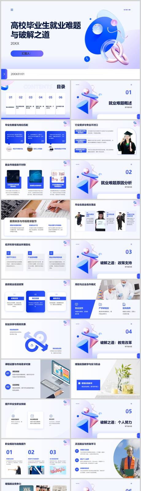 源文件下载【高校毕业生就业难题与破解之道】编号：41950026638335619