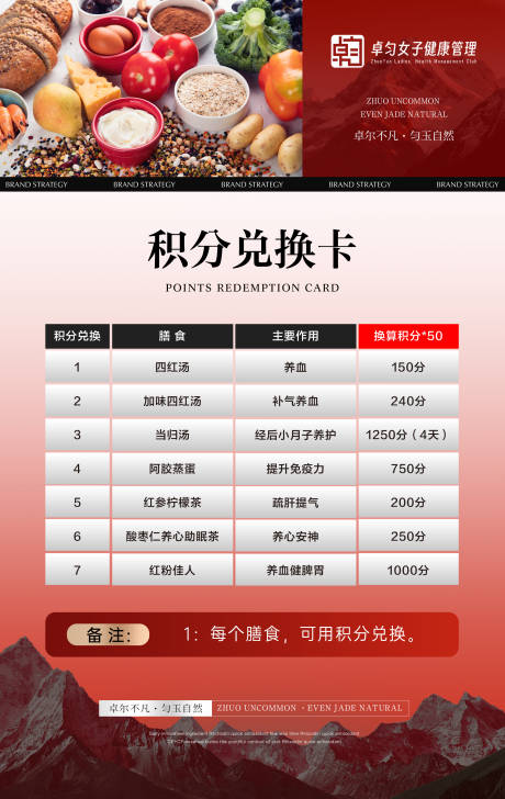 源文件下载【享设计】搜索编号：93460026740564575【美业积分兑换卡海报】