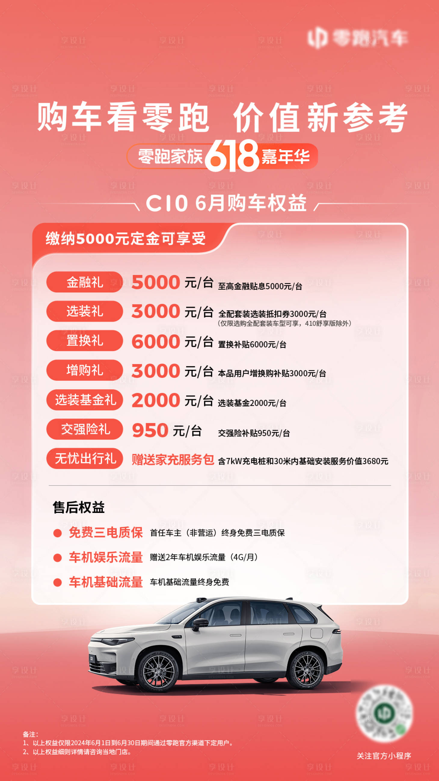 源文件下载【享设计】搜索编号：89350026656606461【汽车政策活动海报】