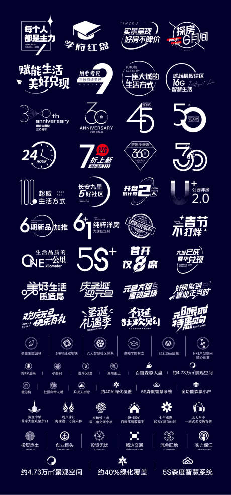 源文件下载【地产icon图标设计】编号：42080027045834180
