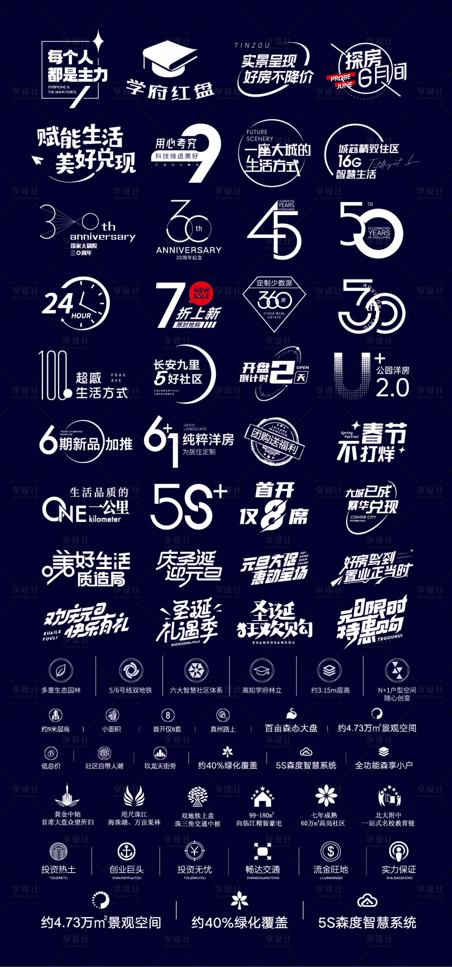 源文件下载【地产icon图标设计】编号：42080027045834180