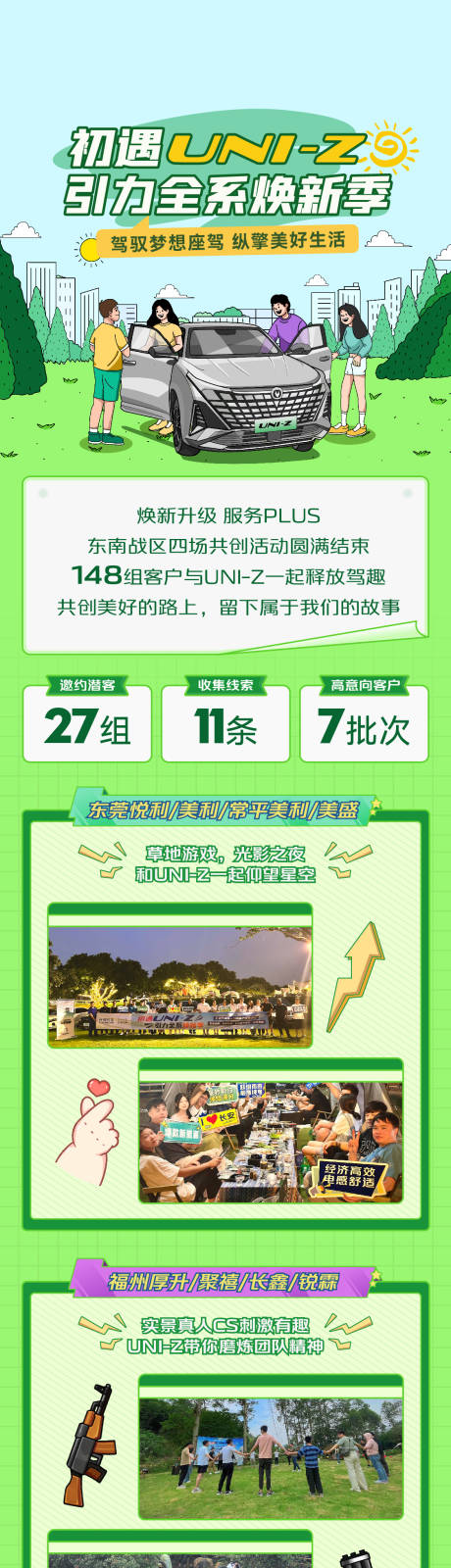 源文件下載【汽車戶外活動插畫長圖海報】編號：53460026932463603