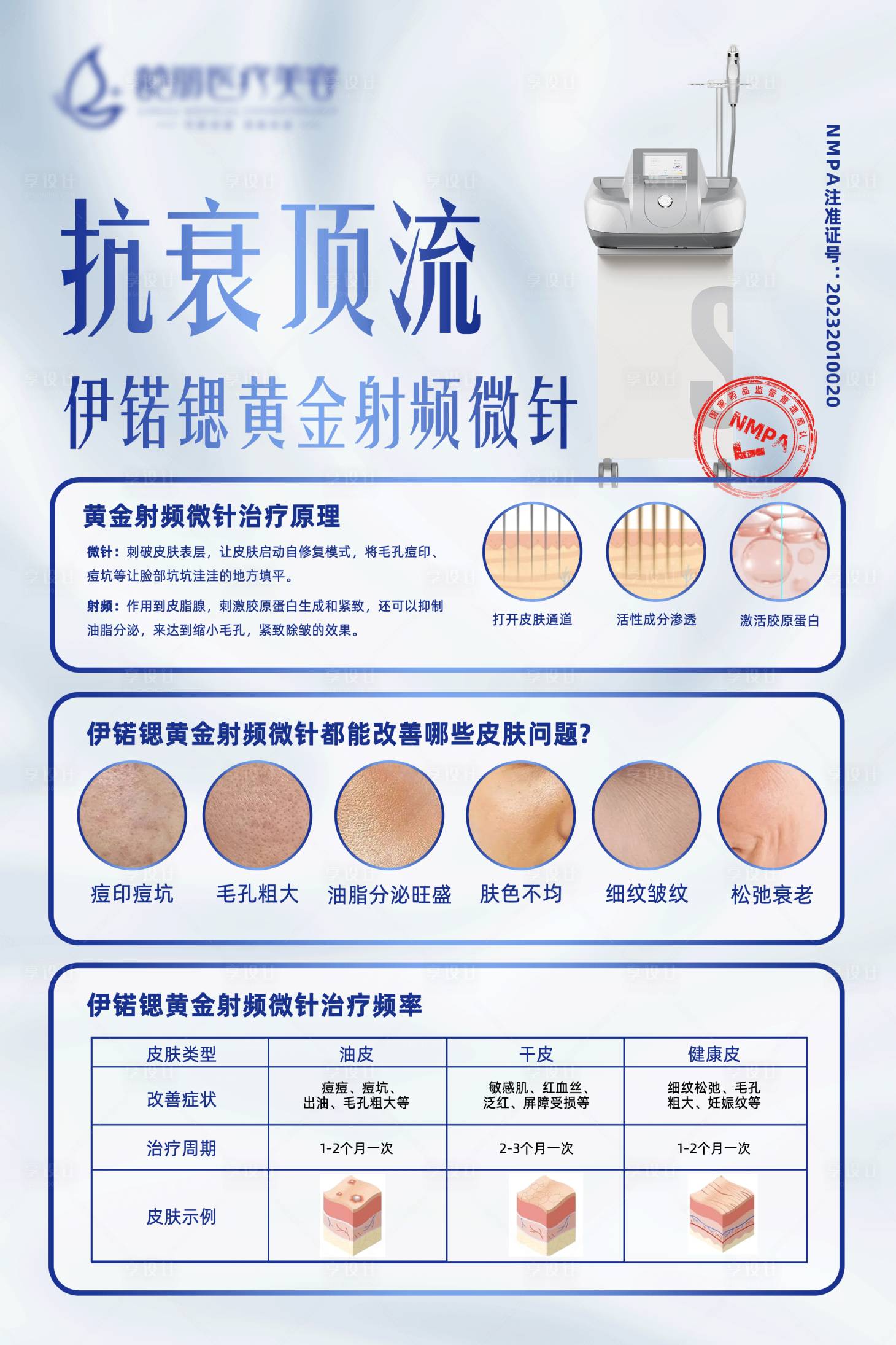 源文件下載【享設計】搜索編號：64310026948048729【醫美儀器黃金微針】
