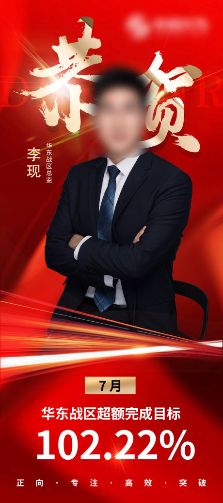 源文件下载【业绩喜报海报】编号：41030026658707705